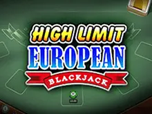 Играть в игровой автомат High Limit European Blackjack